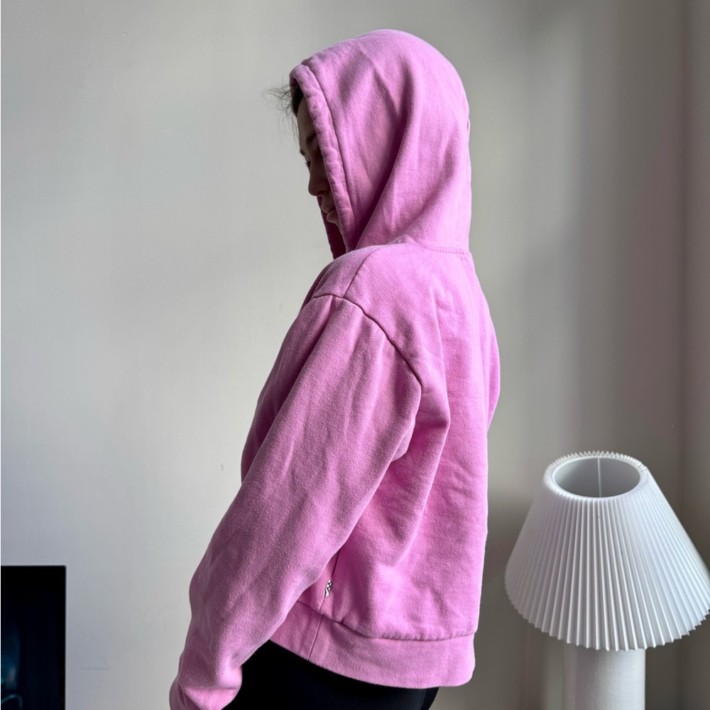 Vans Classic Logo Pullover Sweatshirt in Pink - Picture 7 of 7